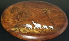 Vtg inlaid wood for sale  Los Angeles