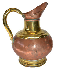 Used, Large Antique Vintage Copper and Brass Decorative Jug 10.5" (676g's) for sale  Shipping to South Africa