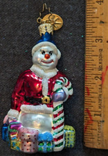 christopher radko snowman ornament for sale  San Diego