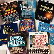 Usado, Lote de 8 libros de ciencia ficción desastres inexplicables de ciencia ficción de Reader's Digest Select Editions segunda mano  Embacar hacia Argentina