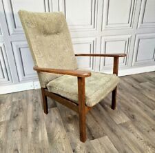 Vintage Mid-Century Easy Lounge High Back Arm Chair - Retro Scandi MCM Danish for sale  Shipping to South Africa
