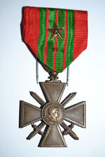 S3A) Médaille militaire croix de guerre 1939 guerre 39/45 WW2 french medal d'occasion  Saint-Jean-en-Royans