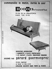 Publicité 1958 bobois d'occasion  Compiègne