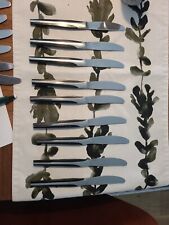 Vintage Eetrite Moderna  Pattern Flatware Knives Lunch Knives set of 9 Bakelite  for sale  Shipping to South Africa