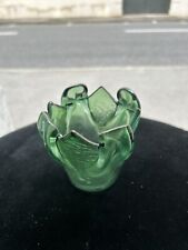 Vaso vetro verde usato  Trieste