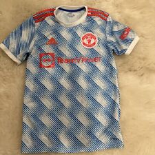 Camiseta Adidas autêntica Manchester United Soccer Away tamanho Xs Team Viewer 21/22 comprar usado  Enviando para Brazil