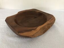 Heavy wooden bowl for sale  CORBY