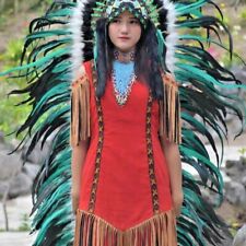 Womens green headdress for sale  Shipping to Ireland
