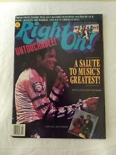 Vintage Right On! Revista julho 1988 Michael Jackson nova edição Al B Sure Ice T comprar usado  Enviando para Brazil