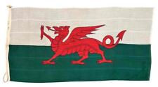 GRANDE Pano de Lã Vintage Bandeira do País de Gales Reino Unido Navio Náutico Dragão Galês comprar usado  Enviando para Brazil