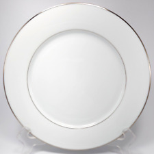 Prato de jantar Noritake Envoy 10,5 polegadas branco com acabamento em platina 6325 comprar usado  Enviando para Brazil