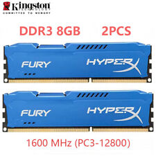 Memória RAM DIMM para desktop HyperX FURY DDR3 16GB 2x 8GB 1600 MHz PC3-12800 240 pinos comprar usado  Enviando para Brazil