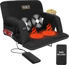 Heated Massage Stadium Seat - 25 Inch, Folding Bleacher Chair with 6 positions for sale  Shipping to South Africa