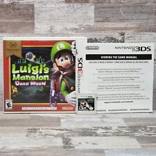 Luigi's Mansion Dark Moon Nintendo 3DS autêntico testado funcionando seleciona terror, usado comprar usado  Enviando para Brazil