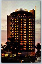 Postal cromada vintage Pier 66 Hotel and Marina, Fort Lauderdale, Florida FL segunda mano  Embacar hacia Argentina