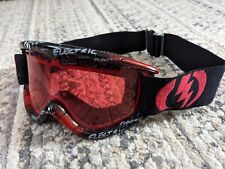 Electric EG.1 Ski Goggles Black And Red . for sale  Shipping to South Africa
