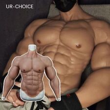 Usado, Terno muscular simulado silicone cosplay masculino 2022, braços abdômen realista comprar usado  Enviando para Brazil