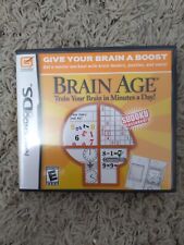 Brain Age: Train Your Brain In Minutes A Day - Nintendo incluye manual + inserciones segunda mano  Embacar hacia Argentina