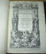 1618 annales ecclesiastici usato  Tradate