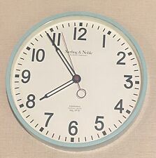 "Reloj de pared de cuarzo esterlina y noble de 11" n.o 9 número de serie 2.055.787 azul marino segunda mano  Embacar hacia Argentina