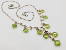 sterling necklace peridot for sale  Seattle