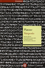 Simposio. testo greco for sale  ROSSENDALE