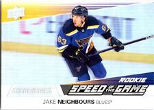 2021-22 Credenciais Speed of the Game Jake Neighbours #SGR25 comprar usado  Enviando para Brazil