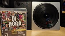 Pacote Sony PS3 DJ Hero com toca-discos e jogo DJ Hero sem dongle *NÃO TESTADO* comprar usado  Enviando para Brazil