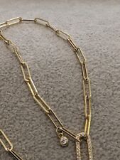 Halskette weissen zirkonia gebraucht kaufen  Regensburg