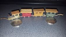 Wooden train small for sale  LONDON