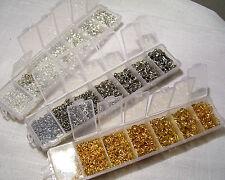 BOITE ANNEAUX de JONCTION (1500 pcs de 3 à 9 mm) Breloque Bracelet Charm Perles d'occasion  Brive-la-Gaillarde