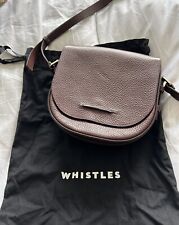 Whistles brown leather for sale  PINNER