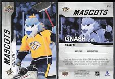 23/24 2024 Upper Deck Hockey Card Day Mascot #4 Gnash Nashville Predators, used for sale  Shipping to South Africa