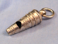 sterling silver whistles for sale  BROMYARD