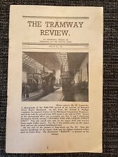 Tramway review magazine for sale  MANCHESTER
