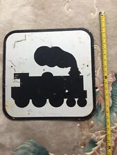 Metal sign train for sale  SKEGNESS