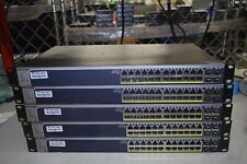 Switch Gigabit Ethernet Montável em Rack NETGEAR ProSafe GS728TPP 24 Portas PoE+ comprar usado  Enviando para Brazil