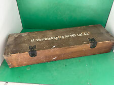  5/1/622  Munitionskiste kl. Vorratskasten für MG-Laf. 42 Militär WW1 WW2 gebraucht kaufen  Kranichfeld