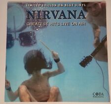 Nirvana Greatest Hits Live on Air LP República Tcheca SEALED Ltd Ed cera azul, usado comprar usado  Enviando para Brazil