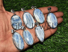 1000pcs Blue Kyanite Gemstone Pendants Wholesale Lot 925 Silver Plated Wh-115 for sale  Shipping to South Africa