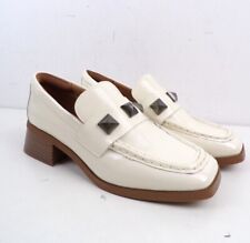 Shoes cream wide for sale  MILTON KEYNES