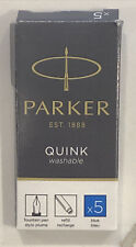 Refil de caneta-tinteiro Parker QUINK 1950383 azul - 4 cartuchos totais caixa aberta comprar usado  Enviando para Brazil