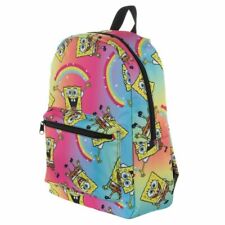 Usado, Mochila sublimada con estampado completo de personajes de Bob Esponja segunda mano  Embacar hacia Mexico