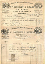 Bordeaux factures 1895 d'occasion  Villenave-d'Ornon