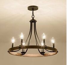 Wagon wheel chandelier for sale  Indian Trail