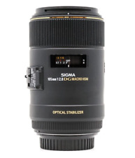 Lente Canon Fit Sigma 105 mm f2,8 Macro EX DG OS HSM, usado segunda mano  Embacar hacia Argentina