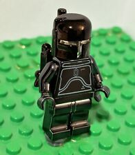 Lego Star Wars CROMADO PRETO Boba Fett Minifigura Jango Mandalorian RARO IMPRESSO  comprar usado  Enviando para Brazil
