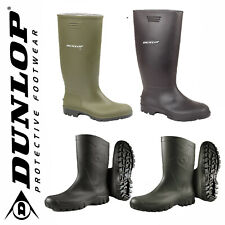 Mens Ladies Dunlop Rubber Original Waterproof Wellies Festival Wellington Boots for sale  Shipping to South Africa