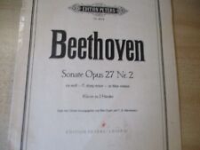 Beethoven sonate 27nr gebraucht kaufen  Deutschland