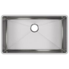 Pia de cozinha Elkay Crosstown Undermount 32 pol tigela única aço inoxidável HDU32189F comprar usado  Enviando para Brazil